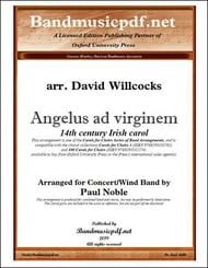 Angelus ad virginem Concert Band sheet music cover Thumbnail